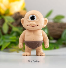 Cyclops figure with one big eye and a brown loincloth